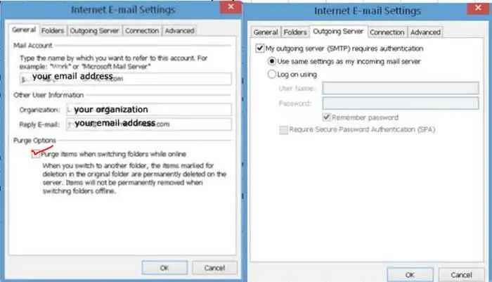 setting up IMAP